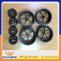 6'' small eva cart wheels and axles